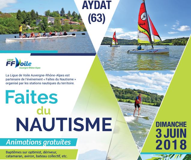 L'Aviron Clermont Aydat, Faites du nautisme 2018