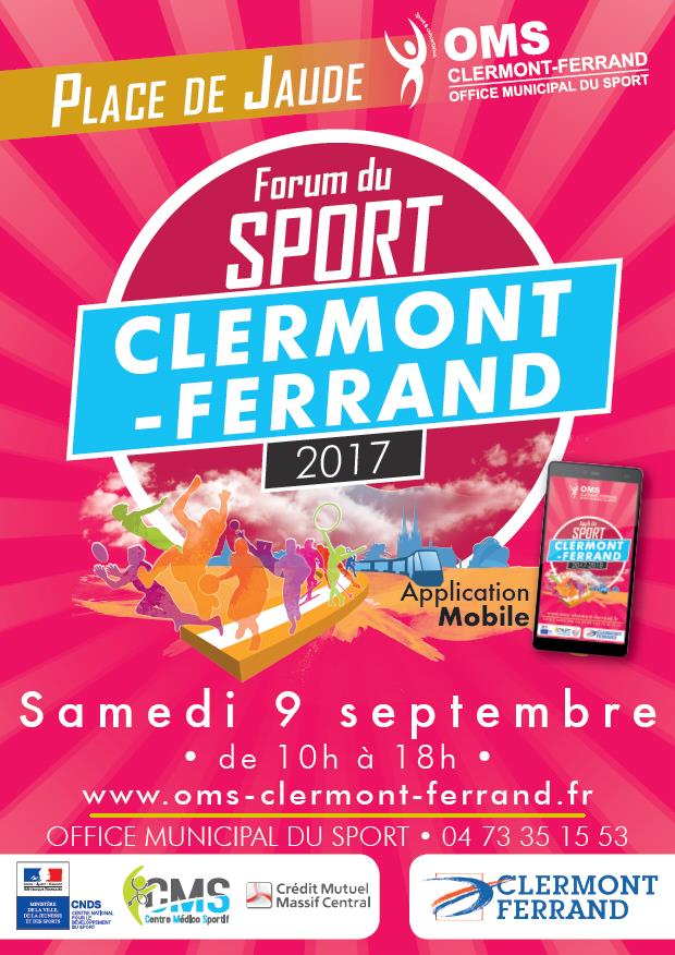 L'Aviron Clermont Aydat, forum à tous sports 2017, OMS Clermont-Ferrand